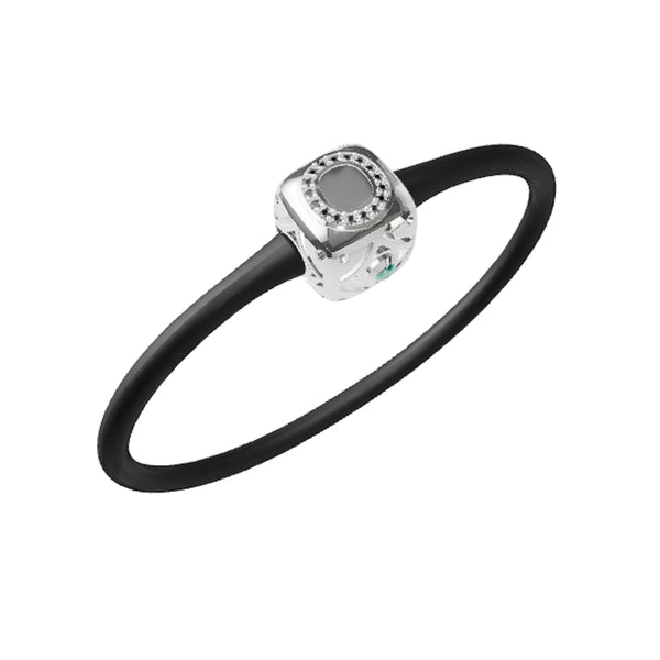 Signature Platinum Bracelet ( O ) - Large