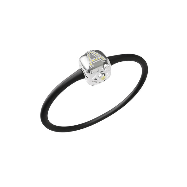 Signature Platinum Bracelet ( A ) - Small