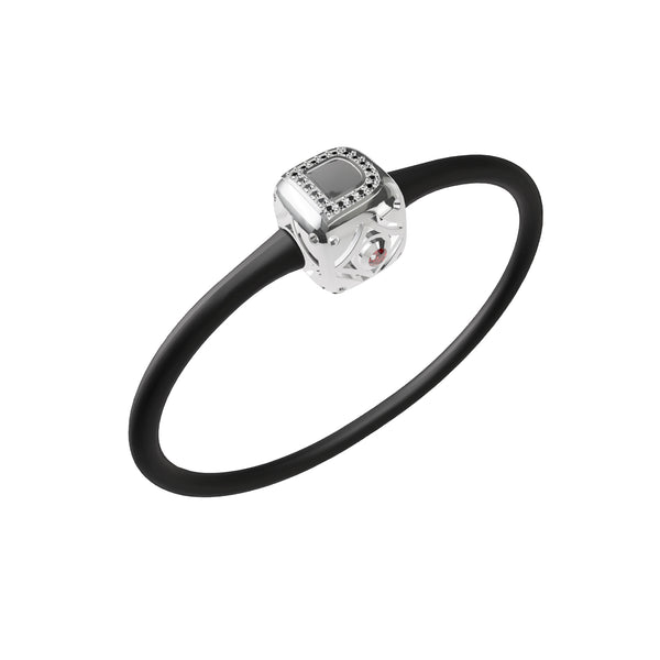 Signature Platinum Bracelet ( D ) - Medium