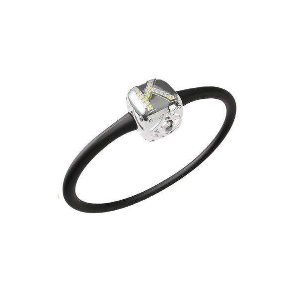 Signature Platinum Bracelet ( K ) - Small