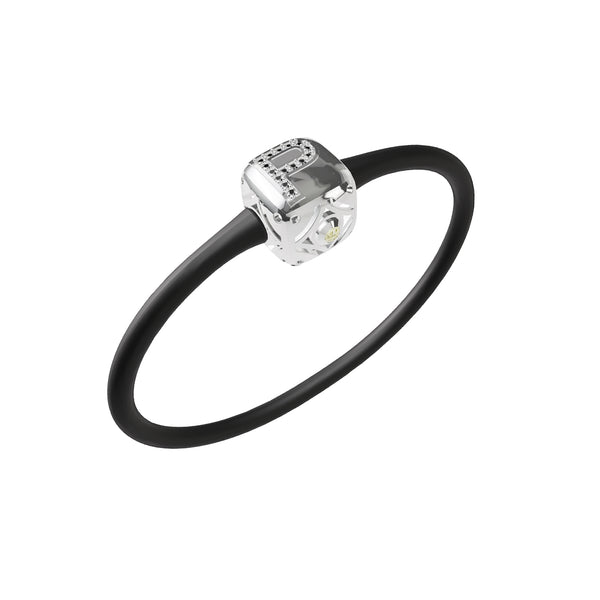 Signature Platinum Bracelet ( P ) - Medium